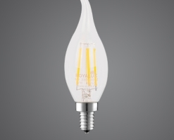لامپ لامپ - فیلامنت لامپ LED اشکی ۴ وات فیلامنتی E14 پارس شعاع